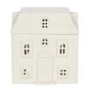 White Ceramic House Oil Burner