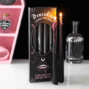 Set of 4 Pink Vampire Tears Taper Candles